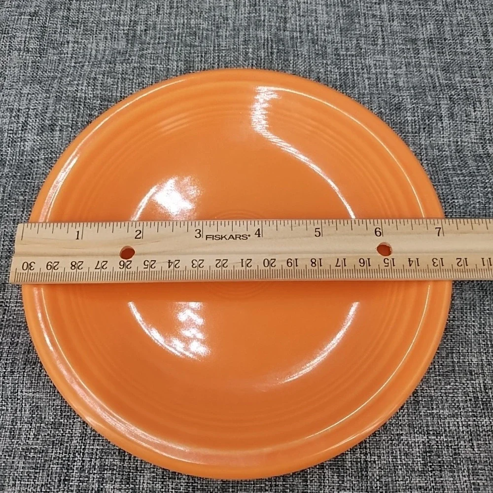 Fiesta Tangerine Orange Fruit Bowl 7 1/4